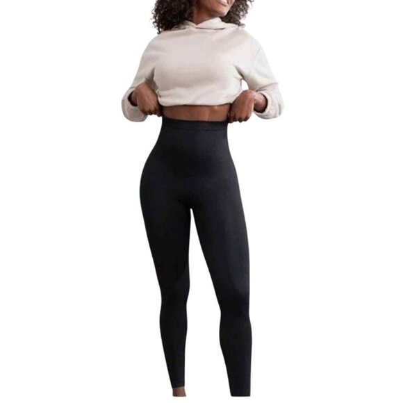 NEW Empetua‎ High Waisted Shaping Leggings M Black Shapewear Shapermint - Picture 1 of 11